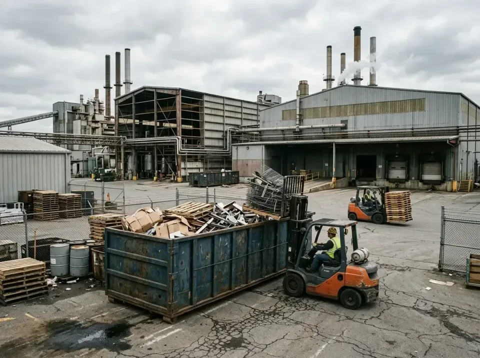 industrial-factory-scrap-conta-003 — frequently asked questions, Cheap Roll-off Dumpster Rentals in Vienna, IL